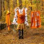 Other bath linens - Metsänväki Kettu Hooded Towel Orange 73x73 cm - PENTIK