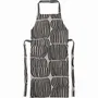 Couverts & ustensiles de cuisine - Vilja Tablier Demi-lin Noir 85x90 ​​cm - PENTIK