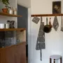 Couverts & ustensiles de cuisine - Vilja Tablier Demi-lin Noir 85x90 ​​cm - PENTIK