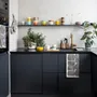 Kitchen utensils - Vilja Kitchen Towel Black 47x70 cm - PENTIK