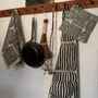Kitchen utensils - Vilja Kitchen Towel Black 47x70 cm - PENTIK