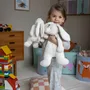 Children's games - Halipupu Hug Bunny Cream 39 cm - PENTIK