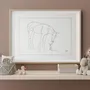 Objets de décoration - Tirage A3 Papier FineArt - COSETTE ET LES LYS