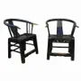 Chairs - Unique pair of old Chinese horseshoe chairs - PAGODA INTERNATIONAL