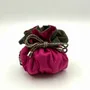 Cadeaux - Sac à bijoux avec cordon fuchsia/olive - LIPP