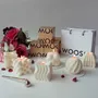 Bougies - Bougie sculpturale - Boîte cadeau dorée - WOOSM