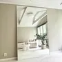 Miroirs - Très grand miroir pleine longueur avec cadre blanc (130 x 220 cm) - SCANDINAVIAN GLASSFACTORY