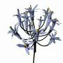 Outdoor decorative accessories - Recycled Metal Agapanthe Garden Spike - TERRE SAUVAGE