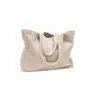Sacs et cabas - Sac cabas en velours côtelé VOLT 35x45x17 cm - BED AND PHILOSOPHY
