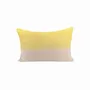 Fabric cushions - Dip & Dye TALC cotton cushion cover 40x60 cm - BED AND PHILOSOPHY