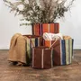 Laundry baskets - TABY3 decorative cotton basket H33xD30 cm - BED AND PHILOSOPHY