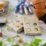 Cadeaux - Petit coffret cadeau avec 4 bombes à graines Blossombs - BLOSSOMBS