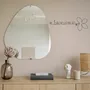 Other wall decoration - Lotus Flower - "Welcome" - Wire Wall Decoration - BIJOUX DE MUR
