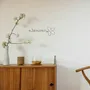 Other wall decoration - Lotus Flower - "Welcome" - Wire Wall Decoration - BIJOUX DE MUR