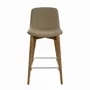 Stools - Upholstered leatherette stool - ANGEL CERDÁ