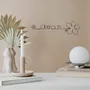 Other wall decoration - Daisy Flower - "Love" - ​​Wire Wall Decoration - BIJOUX DE MUR