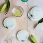 Cosmétiques - Mystic Green - Set de Sous-verres en Cristal - ESTI LIVING