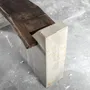 Benches - Concrete and Chestnut Wood Bench [FRAGMENT] - CASE STUDIOS