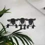 Tableaux - Tableau - Moutons x3 - POMME DES BOIS