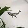 Tableaux - Tableau - Baleine - POMME DES BOIS