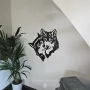 Paintings - Painting - Husky Wolf Couple - POMME DES BOIS