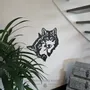 Paintings - Painting - Husky Wolf Couple - POMME DES BOIS