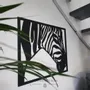 Paintings - Savannah Zebra Painting - POMME DES BOIS