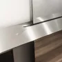 Countertops - Stainless Steel Sideboard with integrated Mirror and Bench - CASE STUDIOS