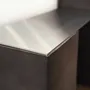 Countertops - Stainless Steel Sideboard with integrated Mirror and Bench - CASE STUDIOS