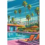 Poster - Dream Villas Collection - BLUE SHAKER
