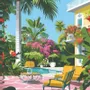 Poster - Dream Villas Collection - BLUE SHAKER