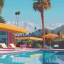 Poster - Dream Villas Collection - BLUE SHAKER