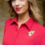 Brooches - Goldfinch brooch - MICHAEL BARNAART