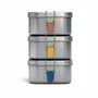 Food storage - Stainless Steel Lunch Box with heat safe insert - Mimosa - EKOBO
