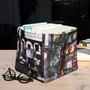 Homewear textile - Boite de rangement Paris Le livre penseur - MARON BOUILLIE