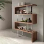 Mobilier et rangements pour bureau - Étagère en noyer et acier - ANGEL CERDÁ