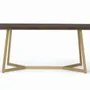 Tables Salle à Manger - Table à manger en bois manguier et métal - GINER Y COLOMER