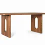 Dining Tables - 8-seater acacia wood dining table 2 meters - GINER Y COLOMER