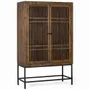 Wardrobe - Acacia wood and metal cabinet - GINER Y COLOMER