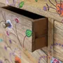 Chests of drawers - Chest of drawers with 10 hand-carved drawers in mango wood - GINER Y COLOMER