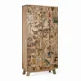 Armoires - Armoire en bois de manguier peint à la main - GINER Y COLOMER