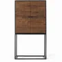 Wardrobe - Mango wood and metal wardrobe - GINER Y COLOMER