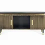 Meubles TV - Meuble TV en manguier et bronze 150cm - GINER Y COLOMER