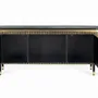 Meubles TV - Meuble TV en manguier et bronze 150cm - GINER Y COLOMER