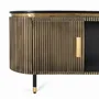 Meubles TV - Meuble TV en manguier et bronze 150cm - GINER Y COLOMER