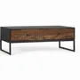Coffee tables - Rosewood and mango wood coffee table with metal - GINER Y COLOMER