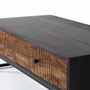 Coffee tables - Rosewood and mango wood coffee table with metal - GINER Y COLOMER