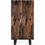 Wardrobe - Acacia wood and metal cabinet - GINER Y COLOMER