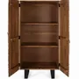 Wardrobe - Acacia wood and metal cabinet - GINER Y COLOMER