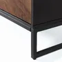 Console table - Rosewood and mango wood console with metal - GINER Y COLOMER